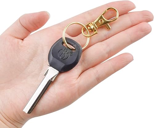 Miniatura 6 de BronaGrand 50 ganchos giratorios con cordón a presión, anillos fuertes y cierres de langosta, clips de gatillo para bolsas de bricolaje, joyas y