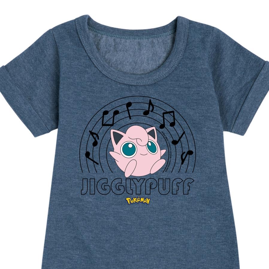 HYBRID APPAREL - Pokémon - Jiggypuff Music Notes - Youth Girls Fleece Dress3