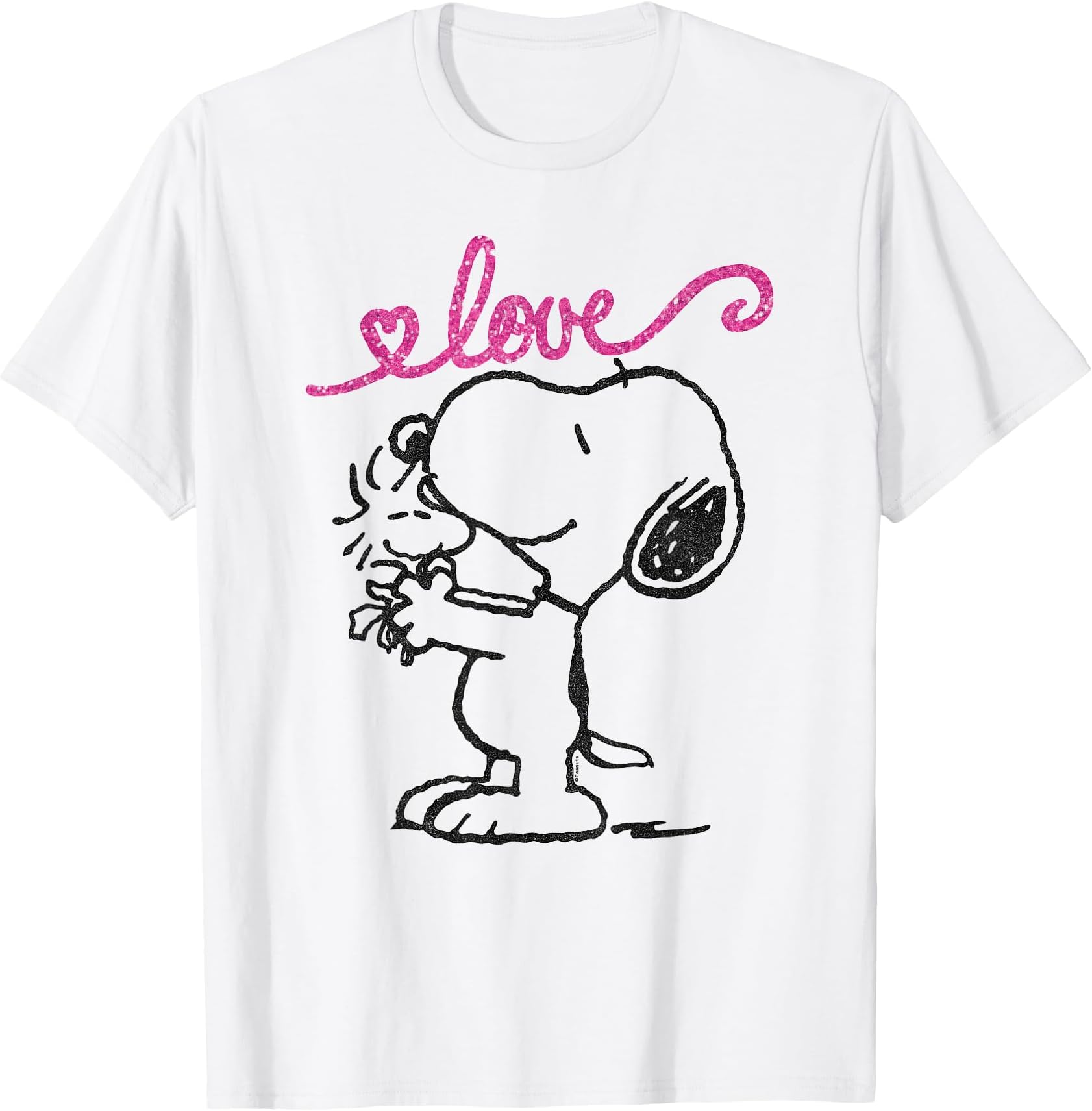 Snoopy Woodstock Mother's Love T-Shirt