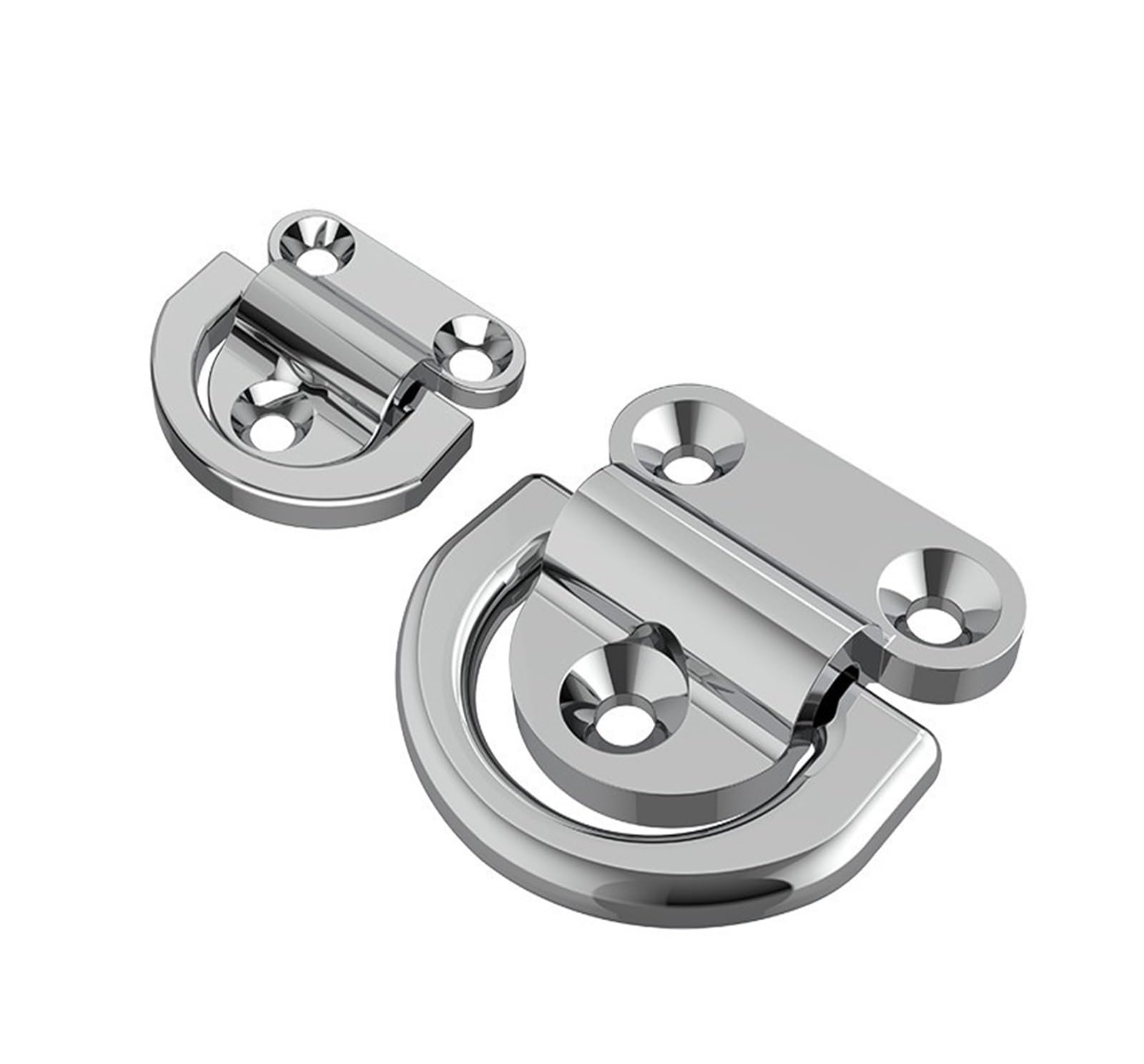 Generisch Robuster Seilbinderring, 316/304 SS | D-förmige Marine-Hardware for Yachten