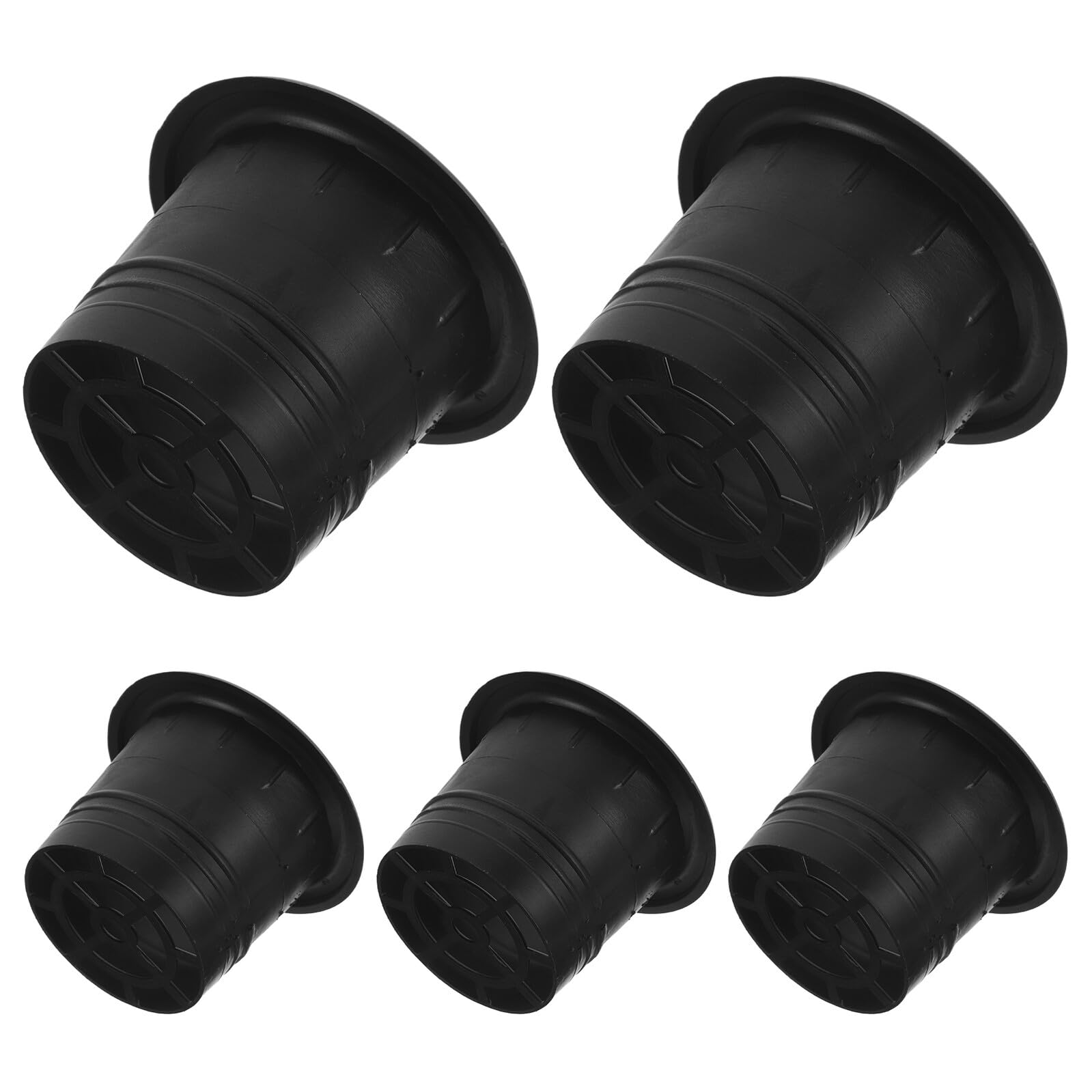 Angoily 5 Adet Flared Subwoofer Port Borusu Dj ve Pa Hoparlör Kutusu İçin Küçük Kabini Havalandırma Borusu Bass Kutusu Tuning Aksesuarı