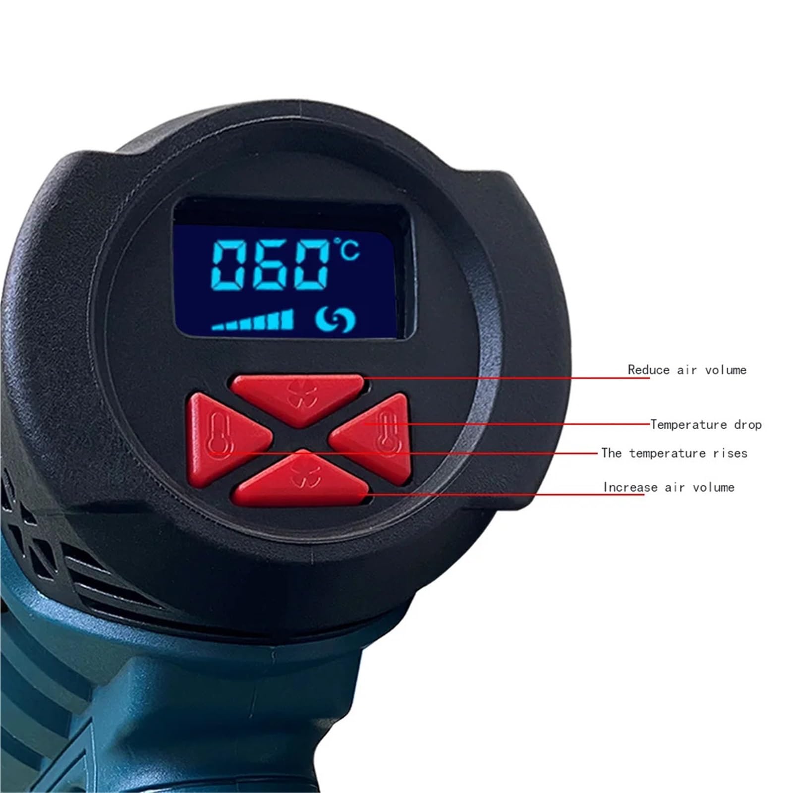 Termoregolatore Elettrico Industriale Per Pistola Ad Aria Calda Da 2000W