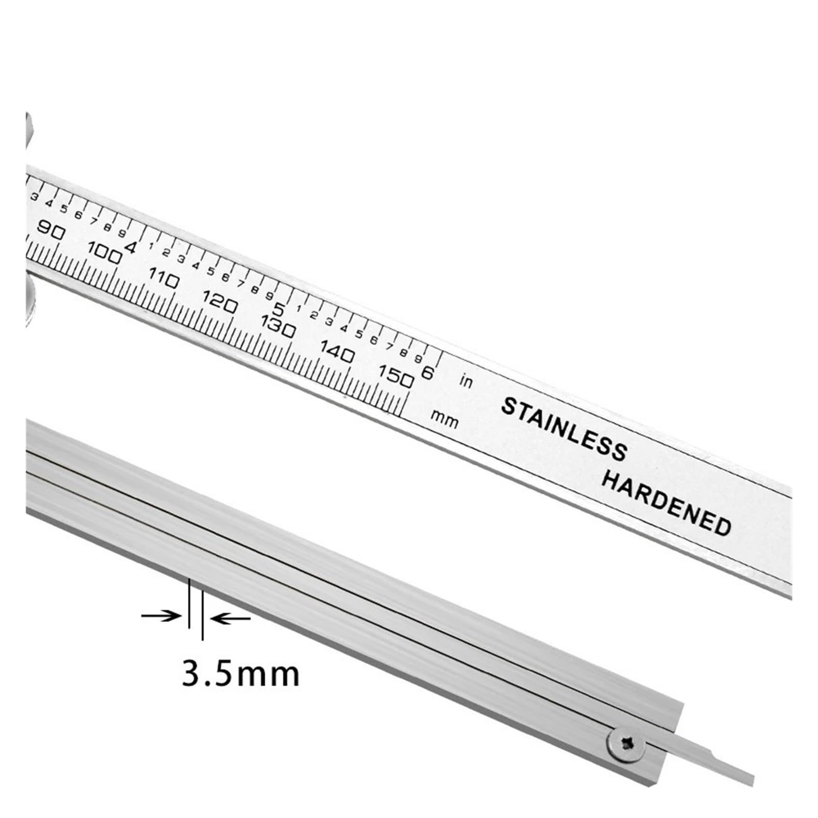 Suwmiarka cyfrowa, duży wyświetlacz LCD, metalowy kątownik, narzędzie pomiarowe, 150mm, 200mm, 300 mm (0-200 mm)