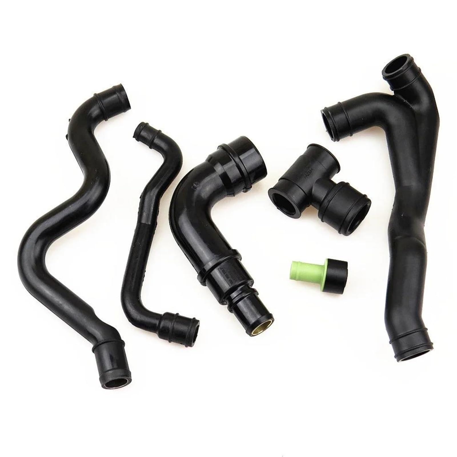 Piwine Green Car Air Conditioning Engine Go In The Tube Hose Accessories For Vw For Golf Mk4 For Beetle For Jetta B5 For Bora(Green)