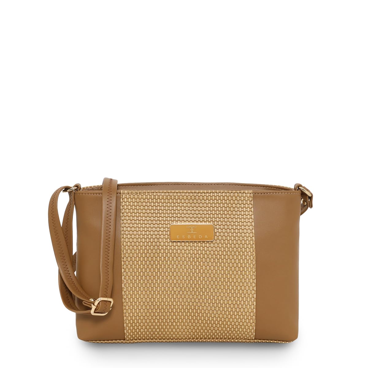 esbeda Dual-Zip Textured Sling Bag| Ladies Purse | Stylish Sling bag | Gift Bag For Women-picture-55