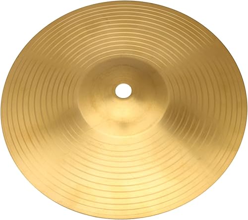 Miniatura 3 de Diámetro de oro 8 pulgadas tambor platillo latón aleación choque percusión Accessoriesfor Kit de tambor