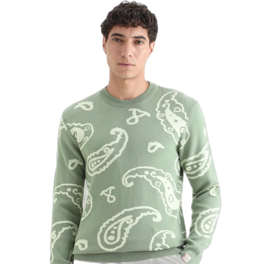 rare rabbit Relaxed fit Jacquard Sweater-picture-37