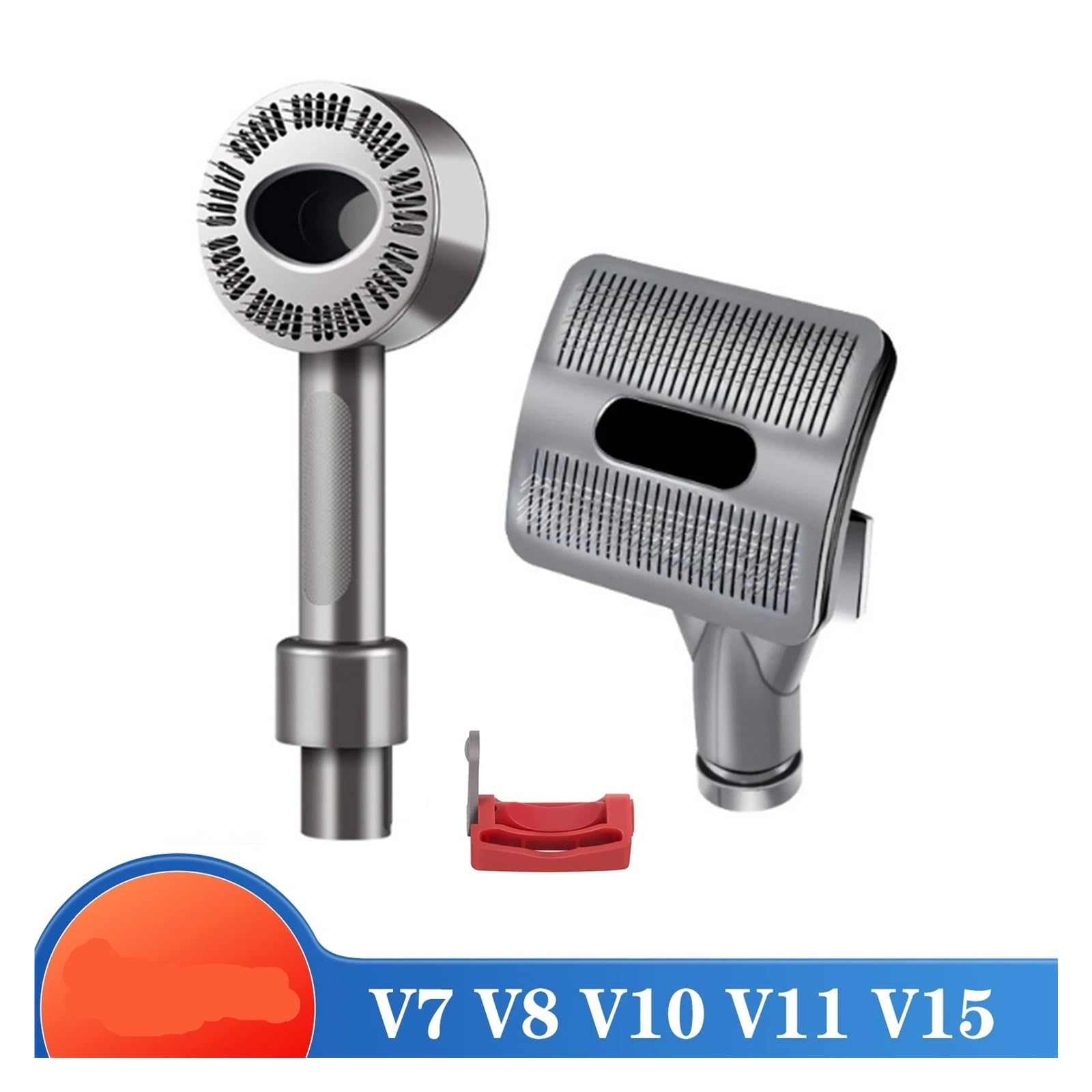 Kit de Cabezal de Cepillo for Cuidado de Mascotas, Compatible con Dyson V7 V8 V10 V11 V15, Juegos de Herramientas for Peluquero de Perros y Gatos | V7 V8 V10 V11 V15, juegos de herramientas for peluquero de perros y gatos