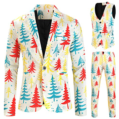 Veste de noël décontractée pour homme pour illuminer vos repas en famille