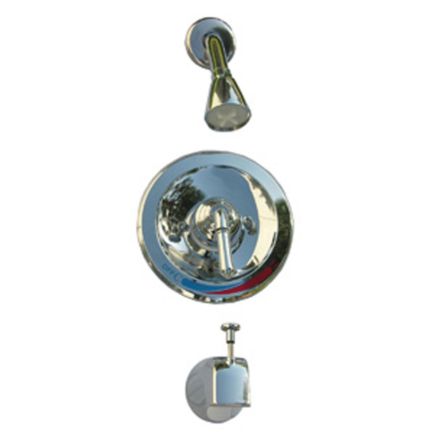 Robinet de baignoire et douche Simpatico 07-0522 mitigeur monocommande