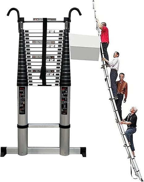 Amazon Co Jp 伸縮はしご 頑丈な登りはしご 330ポンドを保持し フック付きのポータブルアルミニウム拡張可能はしご 屋根の階段の屋根裏部屋へのアクセスのメンテナンス用 Size 4 6m 15ft 産業 研究開発用品 Amazon Co Jp 伸縮はしご 頑丈な登りはしご 330ポンドを保持し フック付きのポータブルアルミニウム拡張可能はしご 屋根の階段の屋根裏部屋へのアクセスのメンテナンス用 Size 4 6m 15ft 産業 研究開発用品