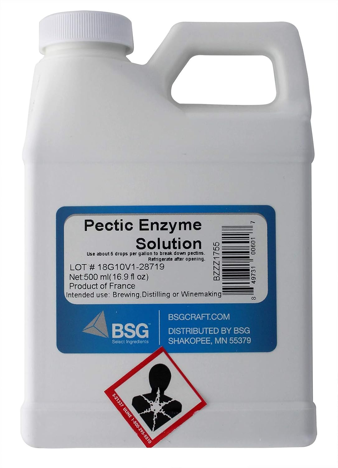 BSG HandCraft Pectic Enzyme Solution 500 ml