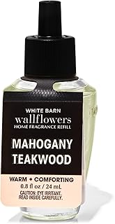 عبوة عطر قابلة لاعادة التعبئة بخلاصة خشب الساج والماهوجني من باث اند بودي ووركس