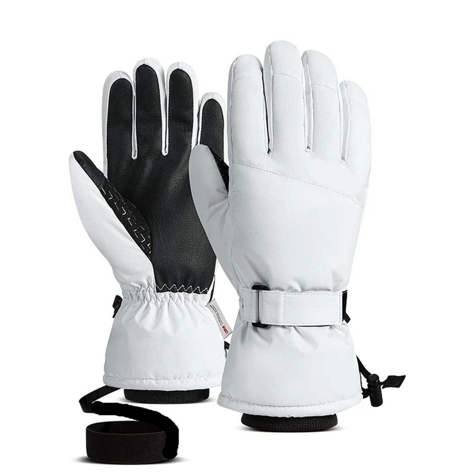 Guantes de esquí for Hombre y Mujer, ultraligeros, Impermeables, cálidos, for Invierno, Snowboard, Motociclismo, Nieve, Resistentes al Viento para Clima Frio