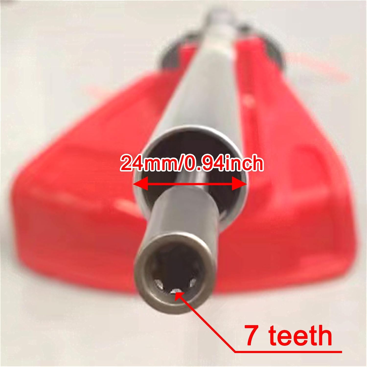 Kerlista Power brushcutter/String Trimmer Attachment Compatible with Husqvrana's modle 330LK 330iKL String Trimmer Couple Shaft Power Head 53753501 300TA