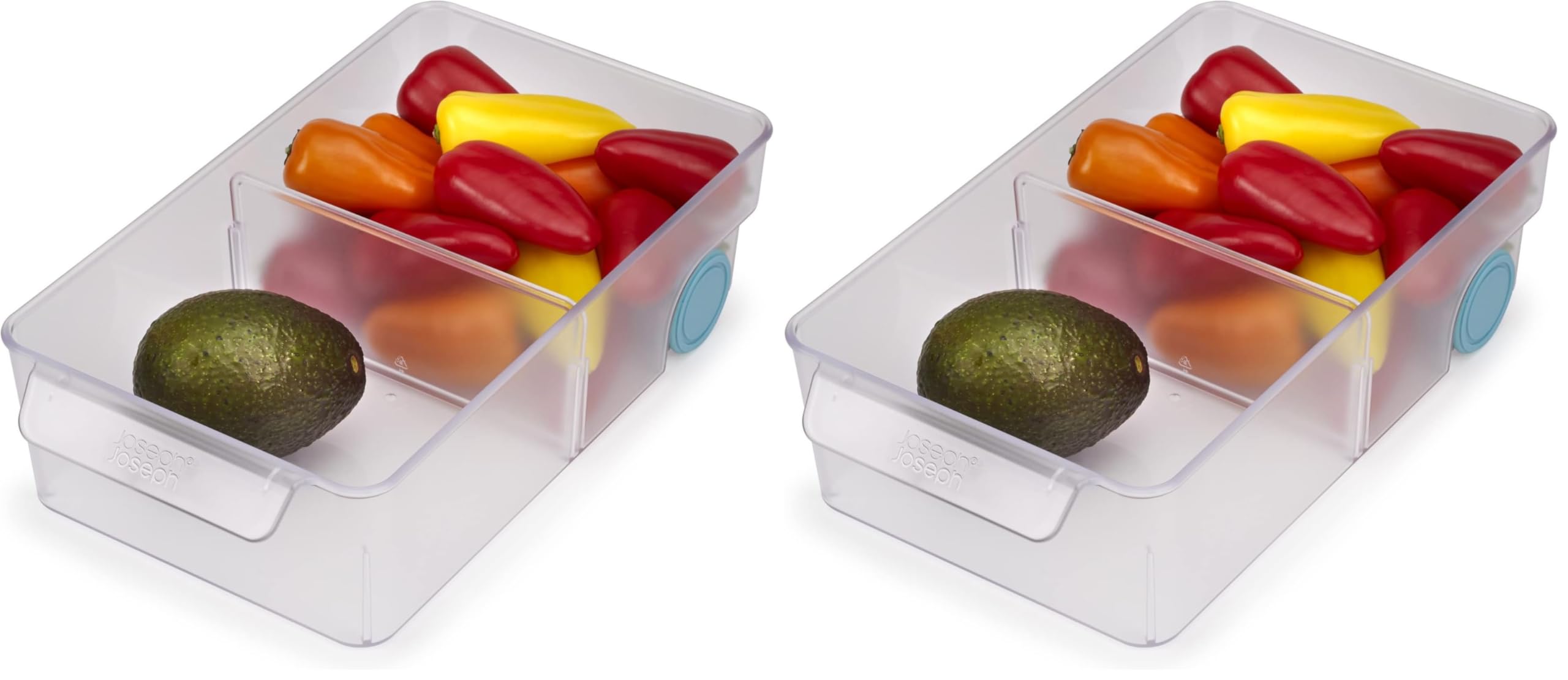 Tiroir de rangement frigo à roulettes Joseph Joseph FridgeStore Large