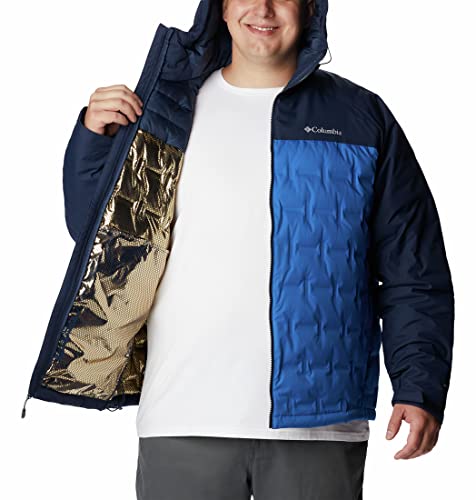 Image of Columbia Men Omni-Heat Inifnity Grand Trek II Hooded Hiking and Trekking Down Jacket