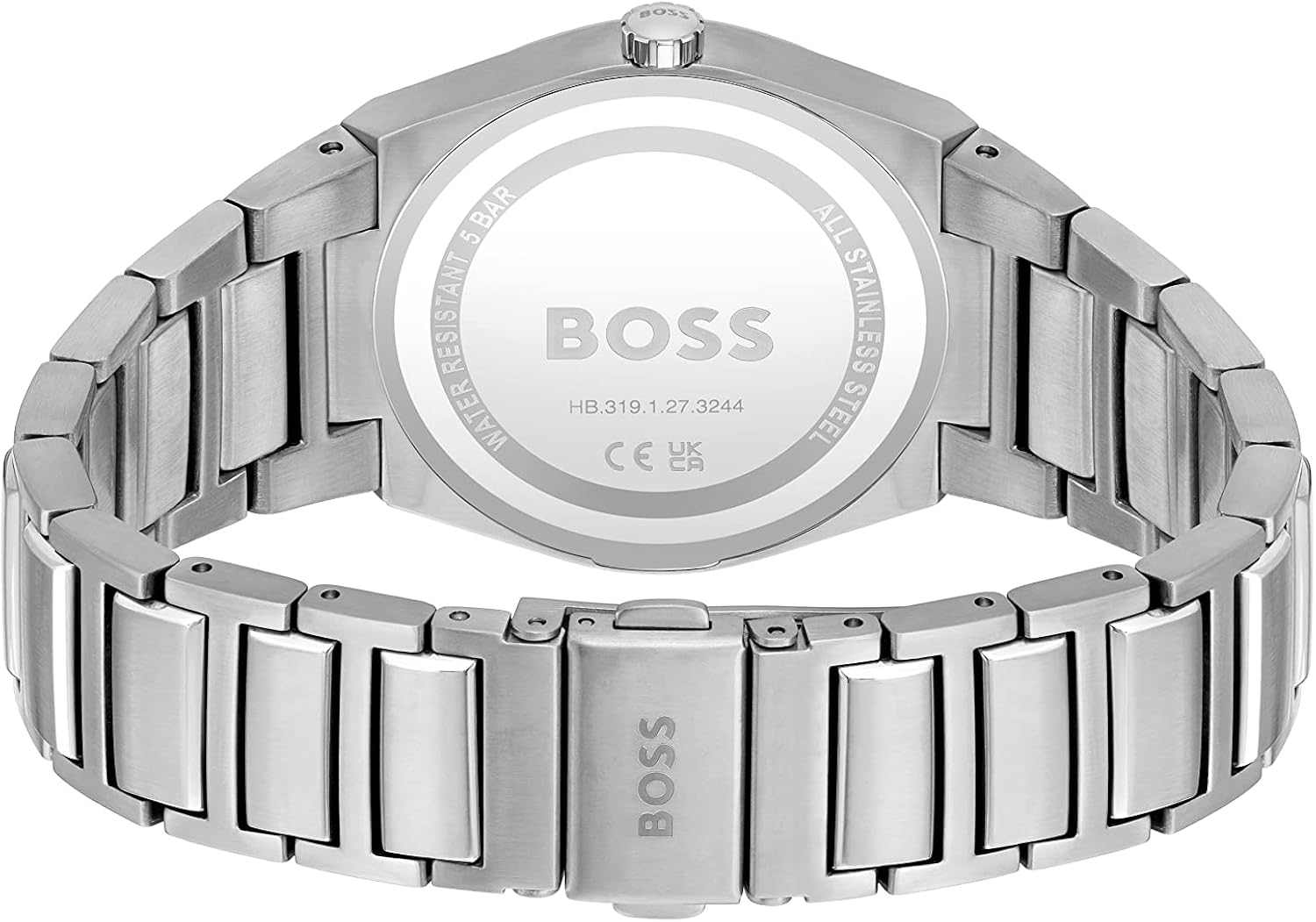 Boss Orologio Analogico al Quarzo da Donna con Cinturino in Acciaio Inossidabile Argentato - 1502670