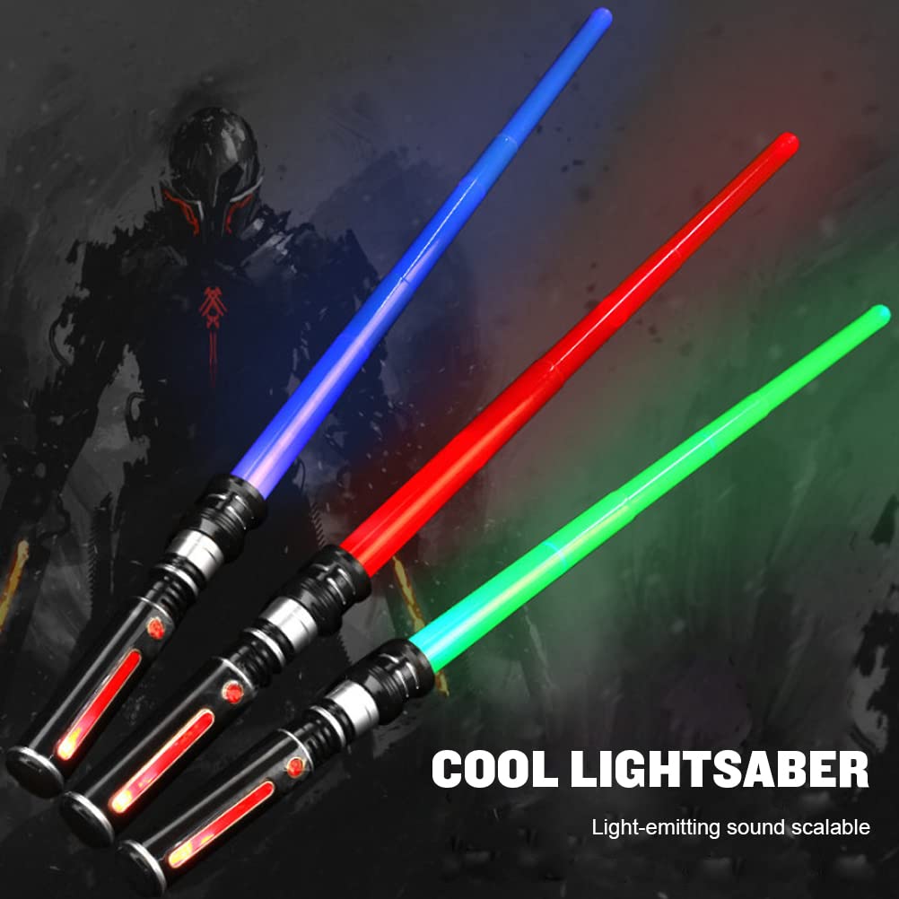 Buy LED Lightsaber for Kids, Retractable Light Sabers Toy, Force FX
