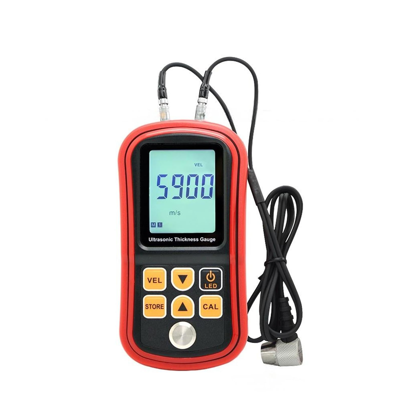 Thickness Gauge M100+ Ultrasonic Thickness Gauge for High-Precision Detection Easy to Carry