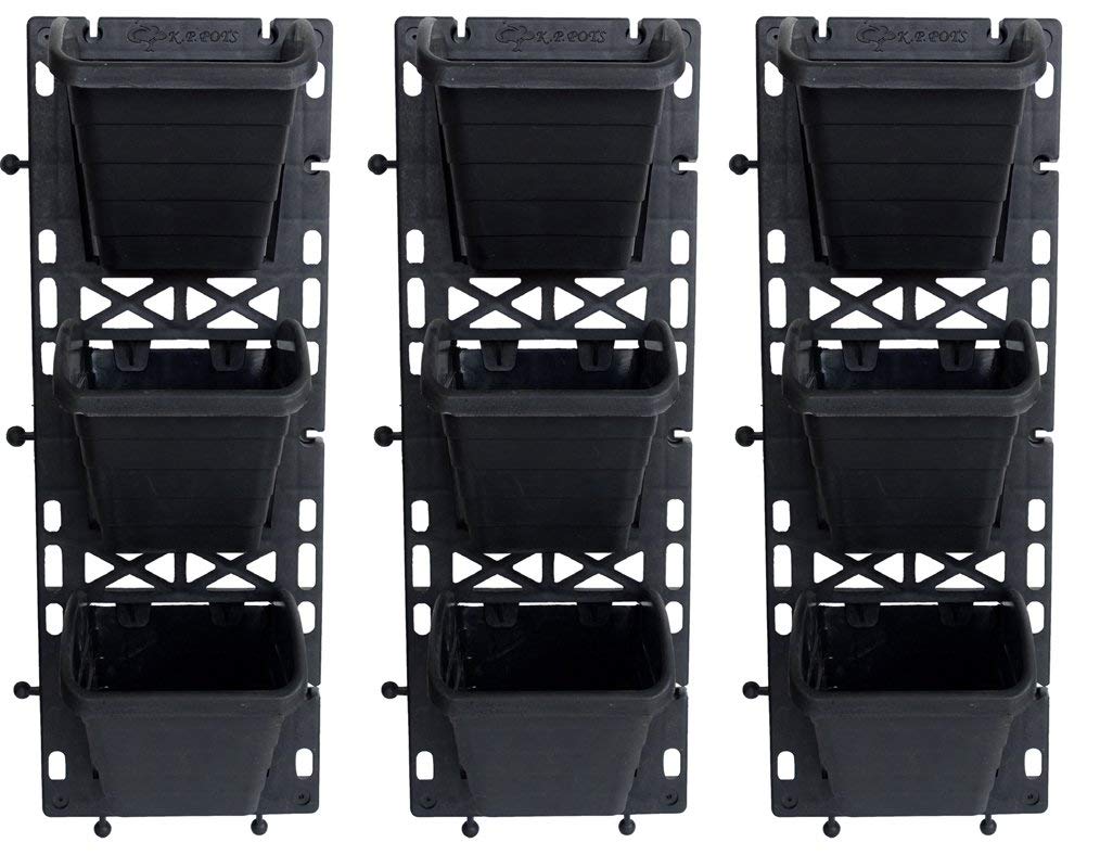 Planters Vertical Garden - 3 Frames & 9 Pots -2 Planters Vertical Garden - 3 Frames & 9 Pots -2