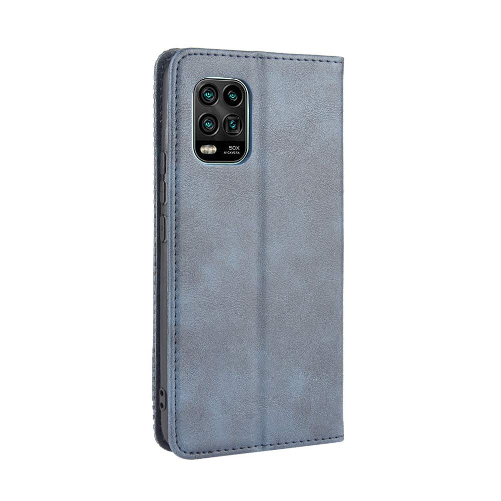 YukeTop Custodia Magnetica Con Supporto Per Xiaomi 13 Lite - Cover In Pelle E PC, Design Lussuoso E Protezione Antiurto (Blu Navy)
