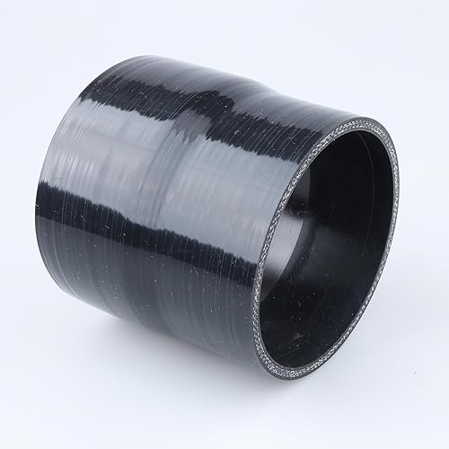 Miniatura 4 de ID 3.75" a 4" (3.740 in a 4.016 in) Reductor recto, longitud 4" (100mm), grosor de pared 0.2" (5mm), 4 capas reforzadas, 200 PSI presión máxima,