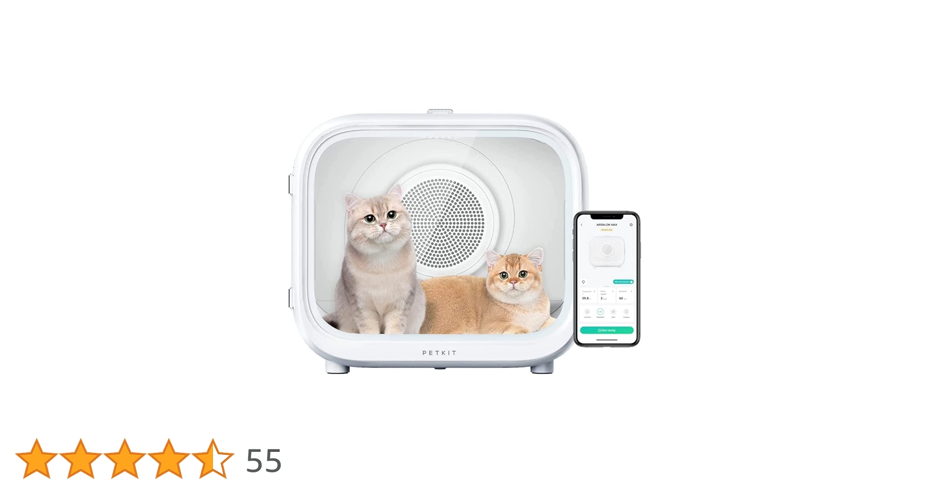 ペットキット PETKITドライヤー ハウス ルーム 犬 猫 Amazon | PETKIT ドライヤーハウス 猫 小型犬用 ドライルーム スマホ