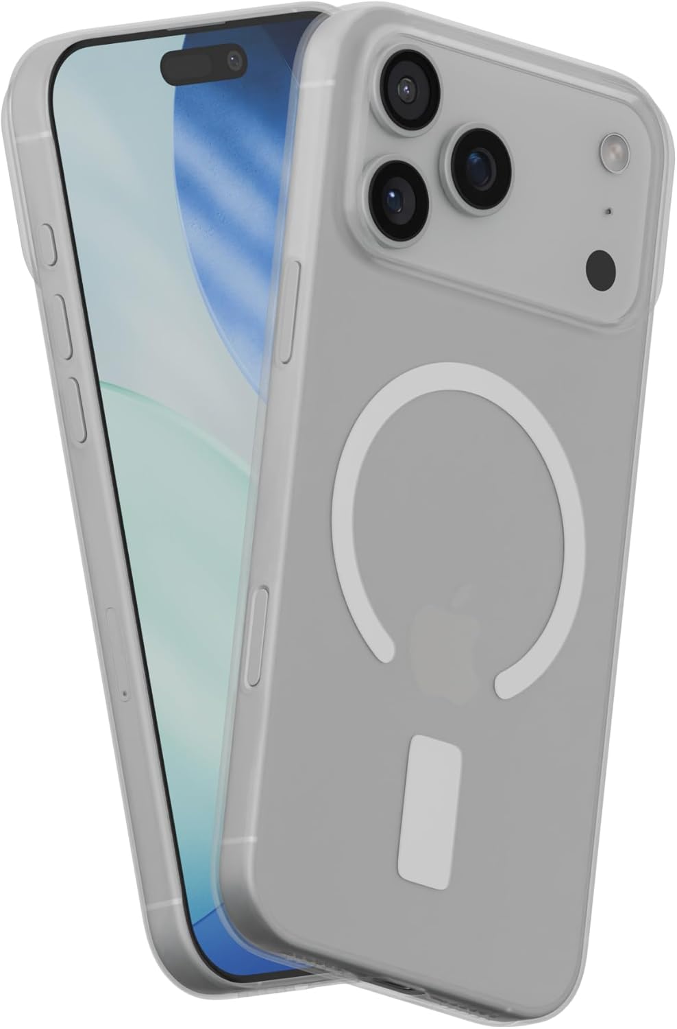 PEEL Magnetic Case for iPhone 17 Pro Max (Clear) – Embedded Magnet Compatible with MagSafe & Wireless Charging, Thin Minimalist Design, Ultra Slim, Everyday Protection – Showcases Your Device