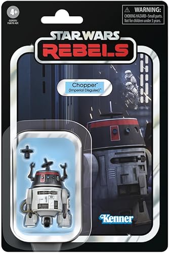 Miniatura 3 de STAR WARS The Vintage Collection Chopper (Imperial Disguise), Rebels - Figura de acción coleccionable de 3.75 pulgadas