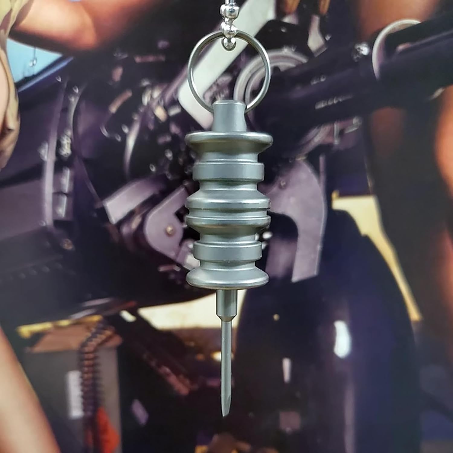 Drill Bit Holders 1/6 Inch Titanium Magnetic Screwdriver Bit Holder Set with 10 Bits for Impact Driver Quick Release Hex Shank Keychain Extension Bar