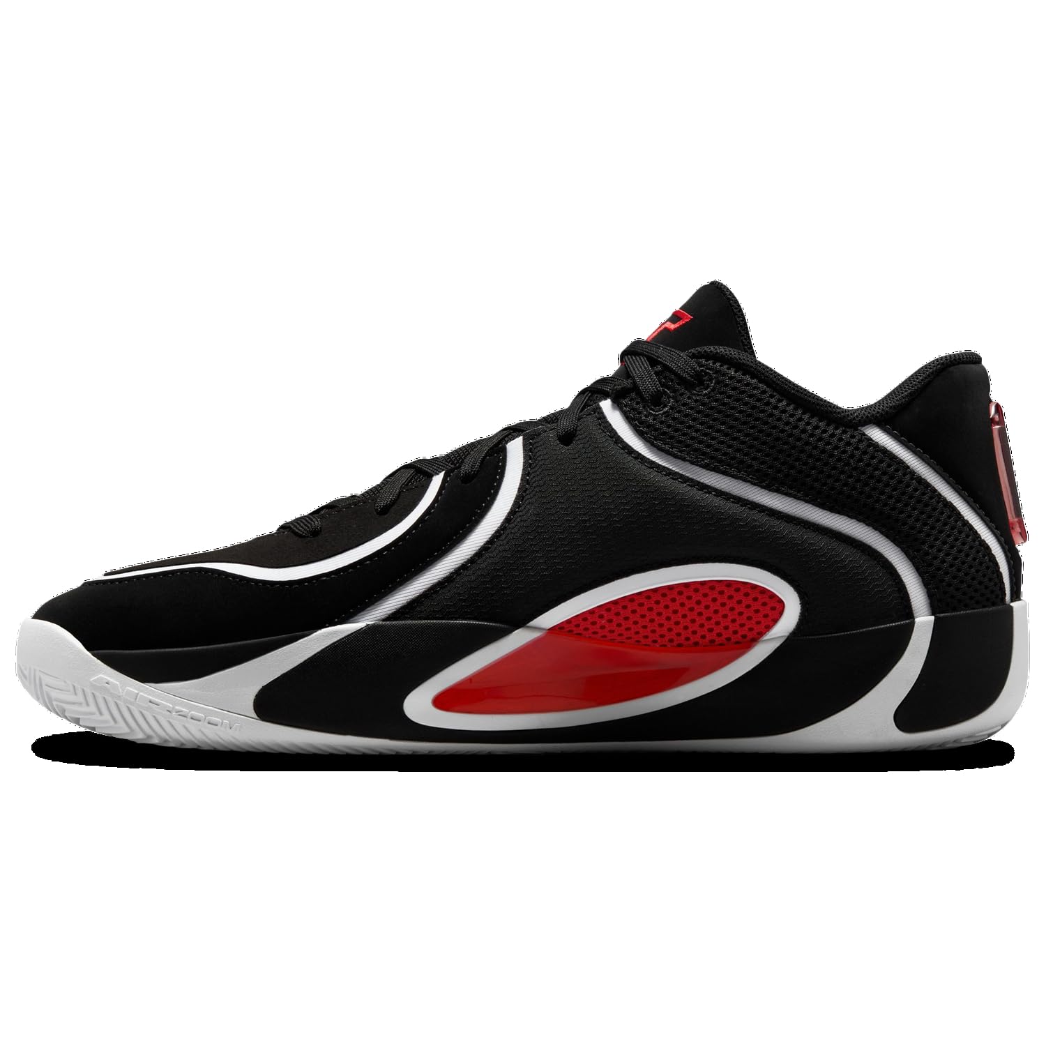 Jordan Tatum 4 Bred Herren Schuhe (Schwarz/University Red)