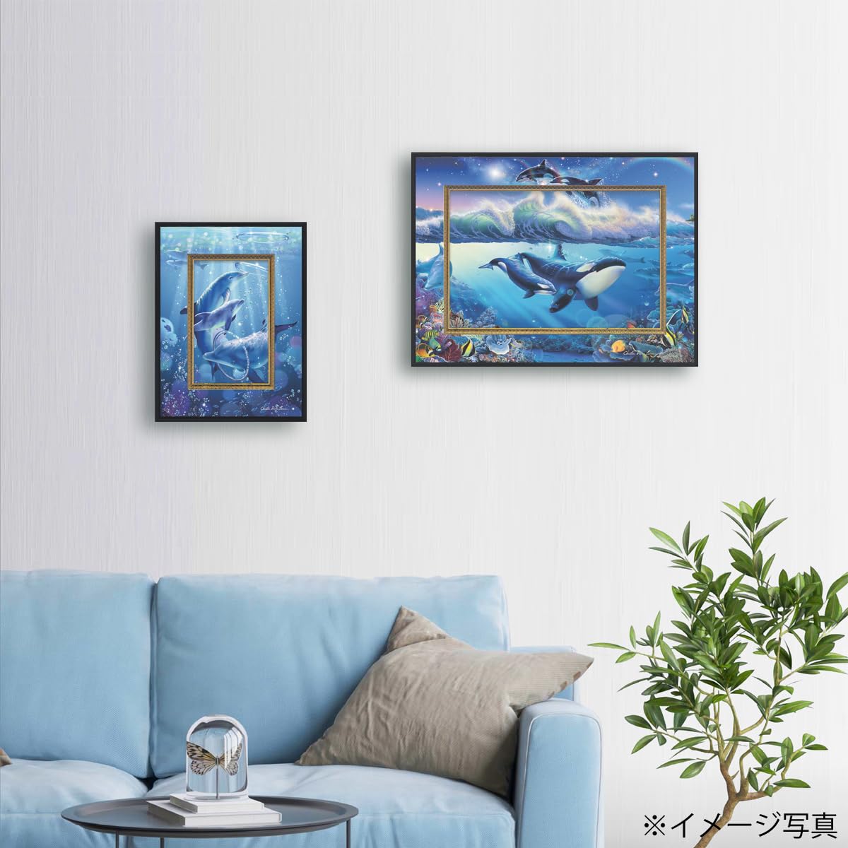 ????? Christian Reese Lassen Big Art Dolphin Symphony Small CL-05012