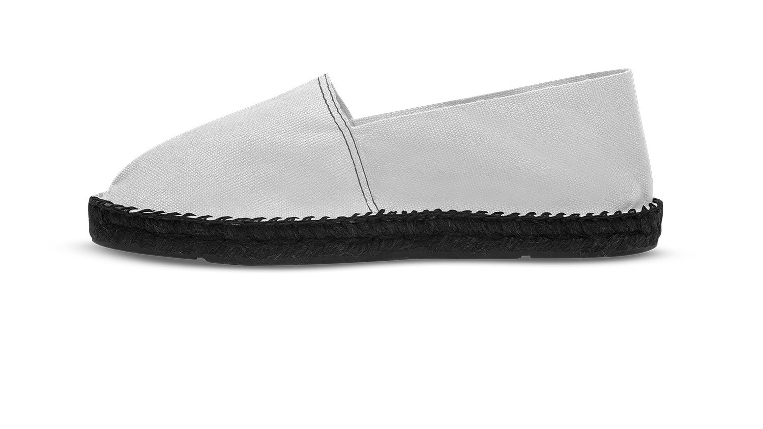 Espadrij l'originale Mens Le Noir Cotton Espadrilles