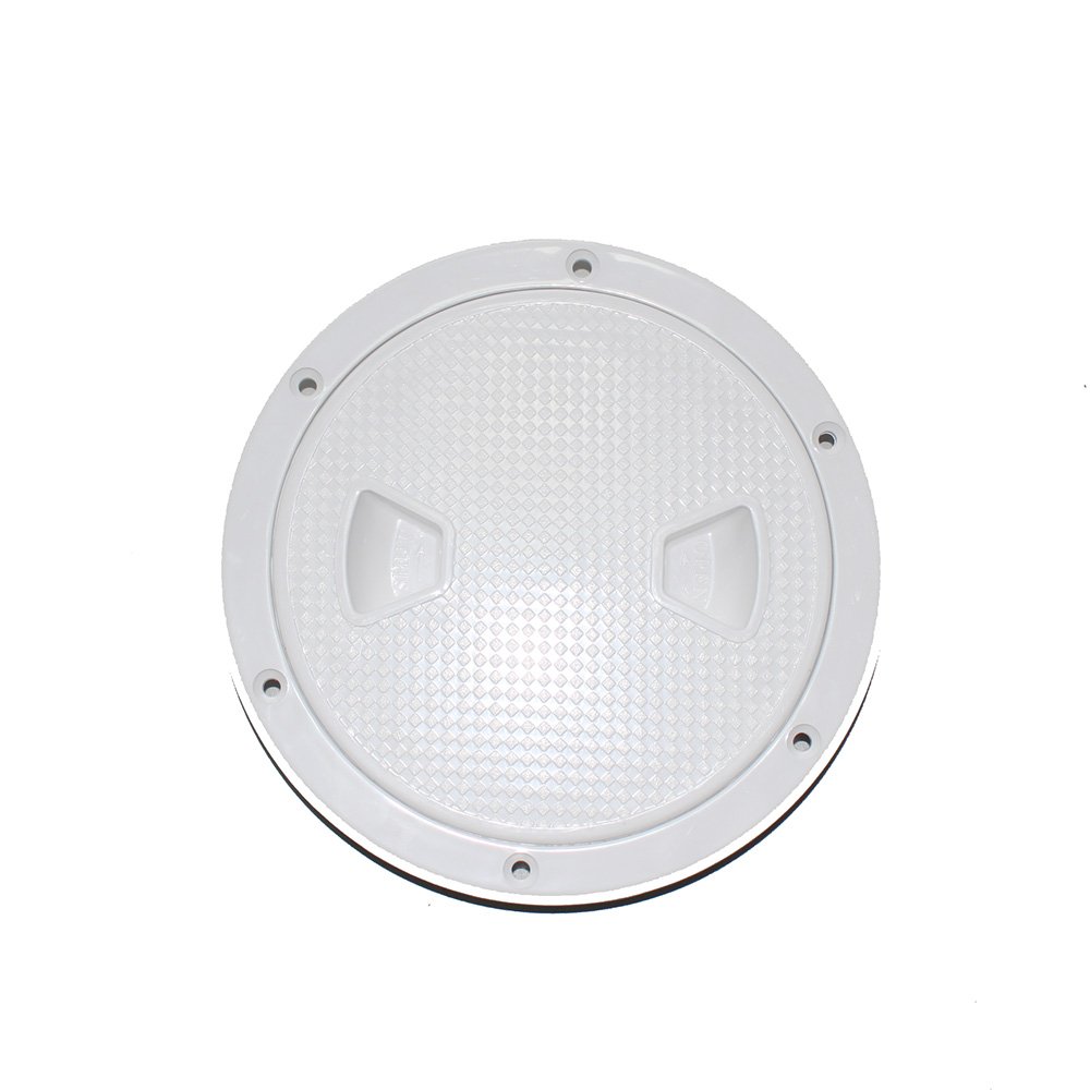 RV Deck Plate X-Haibei 6 Inch Round Boat Inspection Hatch - White ...