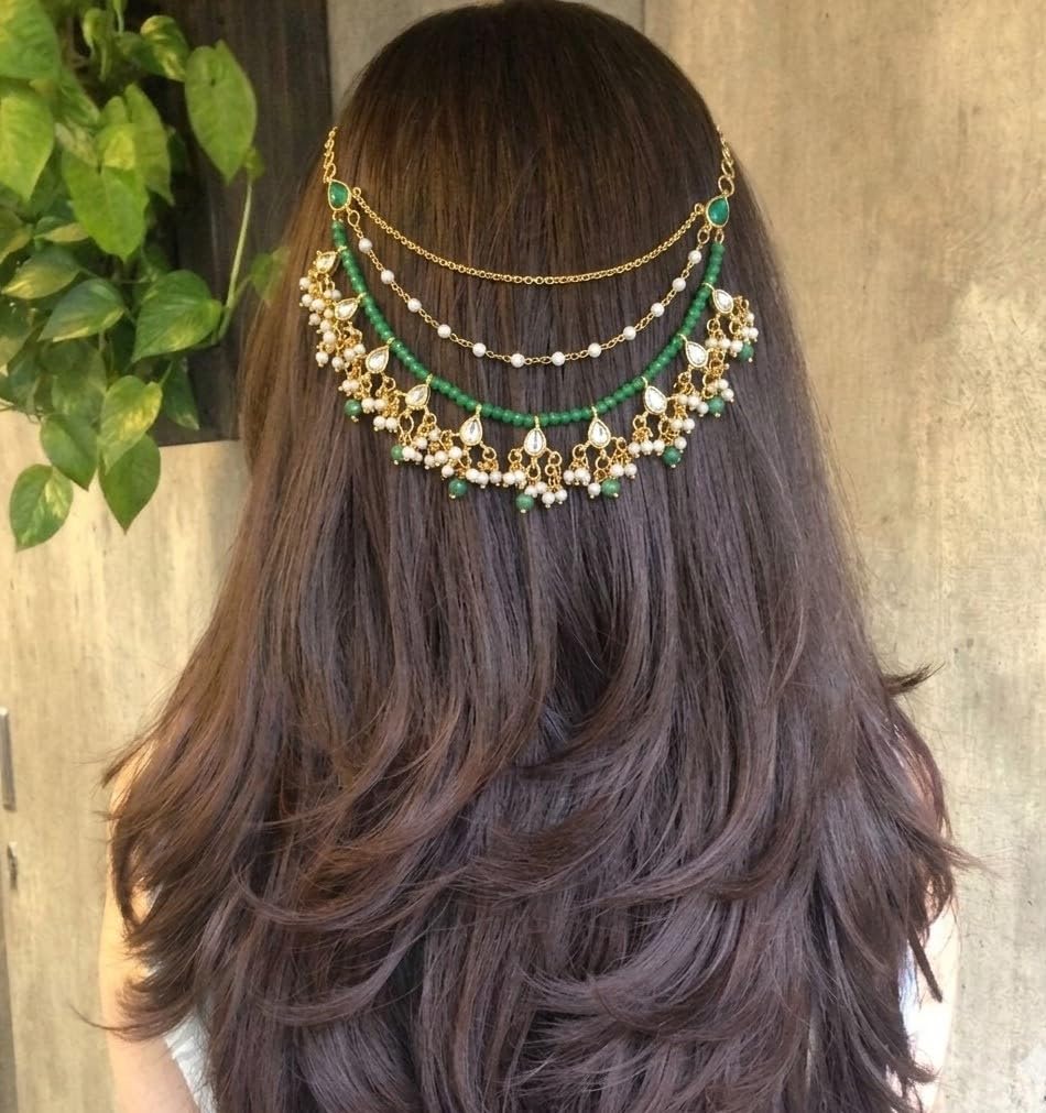 NIXTIL Hair Accessory, Gold, Multicolor Stones, Bridal Hair Jewelry, Wedding Hairstyle Clip - Review, Price and Buying Guide