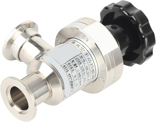 Miniatura 6 de Válvula de aislamiento de ángulo recto manual del alto vacío de la válvula de aislamiento del acero inoxidable 304 del fuelle KF25