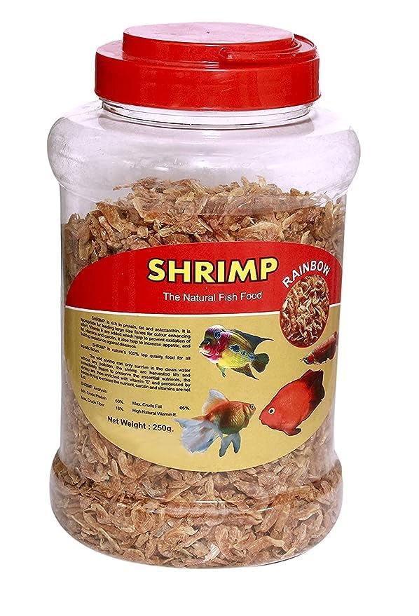 Product Shrimp Natural & High Growth Tasty Freeze Dried Premium Aquarium Fish Food for Arowana, Flowerhorn, Red Parrot & All Big Ornamental Fishes, 250gm (B0CGFRXKSZ) Amazon Price History, Amazon Price Tracker