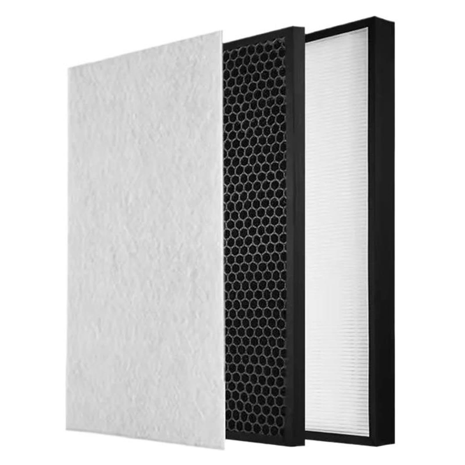 H13-Filter Und Kohlefilter-Ersatz Compatible With Sharp Luftreiniger KC-A40EU KC-A40EUW KC-A40EUB KC-A40EU-W KC-A40EU-B