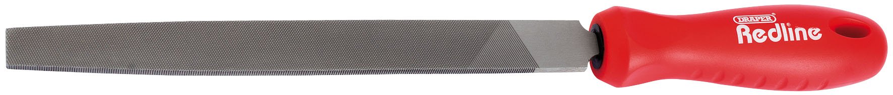 Draper Multi-Coloured Redline 80541 200 Mm Second Cut Flat File