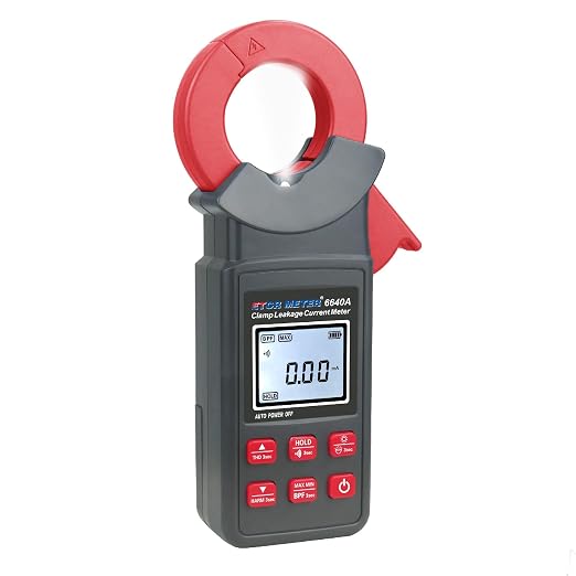 Medidor de Corriente de Fuga EM6640A con Pinza 0.00mA~300.0A Nuevo miniatura 2