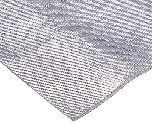 Aluminum & Fiberglass Heat Shield Barrier with Adhesive Backing 12