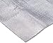 Aluminum & Fiberglass Heat Shield Barrier with Adhesive Backing 12"x39" (3.3 Sq. Ft)