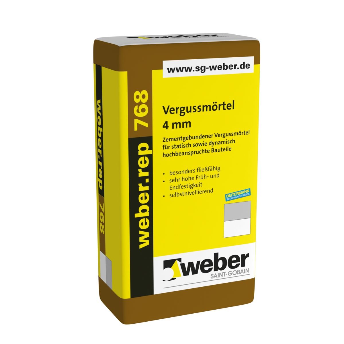 weber.rep 768, 25kg - Vergussmörtel 4 mm