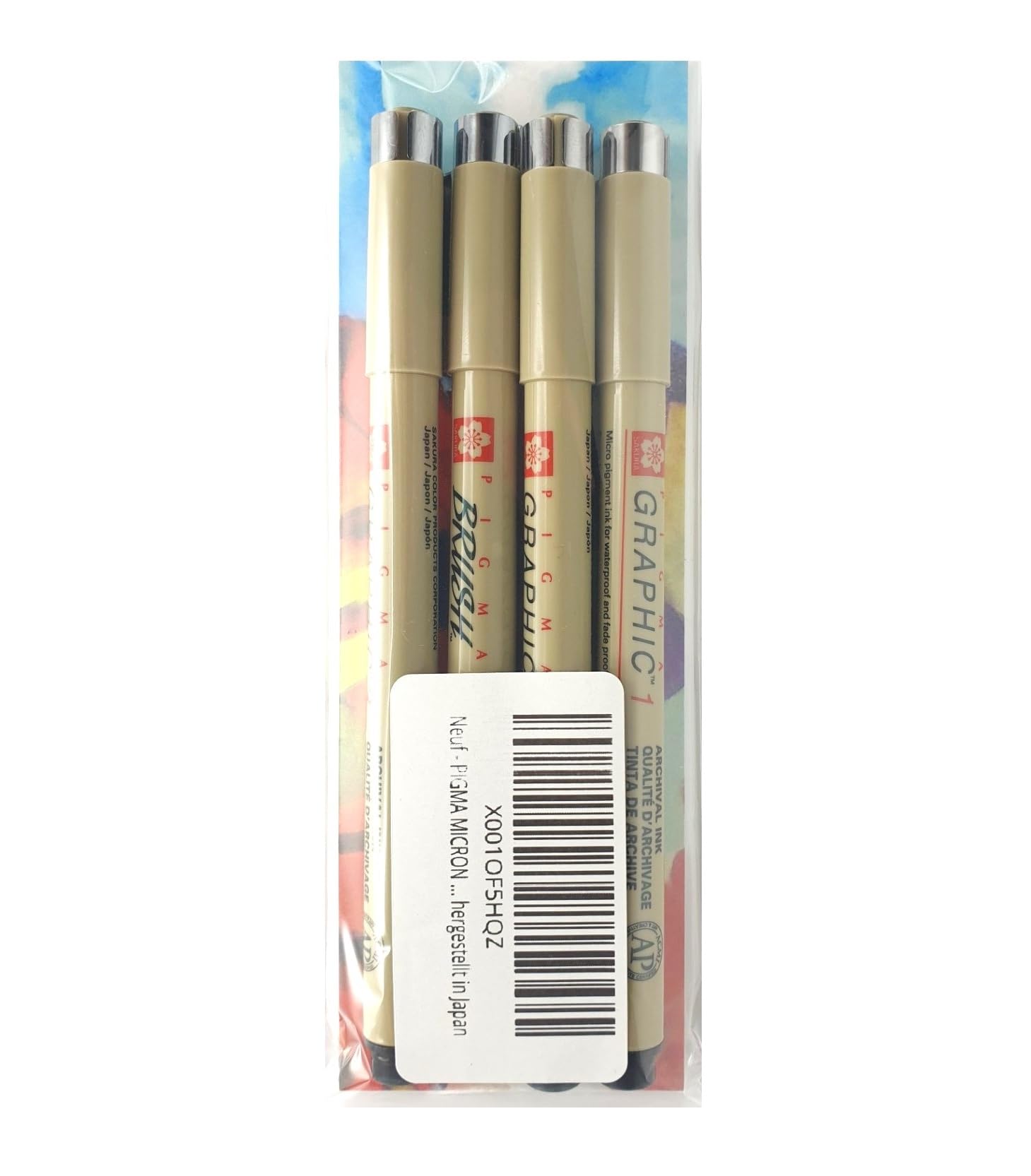Pigma Micron Brush - Unidad - Paraiso Kawaii