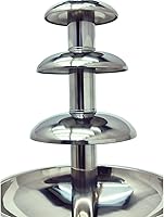 Vista 6 de TECHTONGDA Máquina de fuente de fondue de chocolate de 6 niveles, máquina eléctrica de cascada de chocolate, torre de fondue de queso caliente