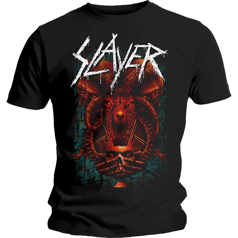 Rock Off Black Slayer - Offering - T-Shirt - Cotton - Size Xl - Officially Licensed Merch