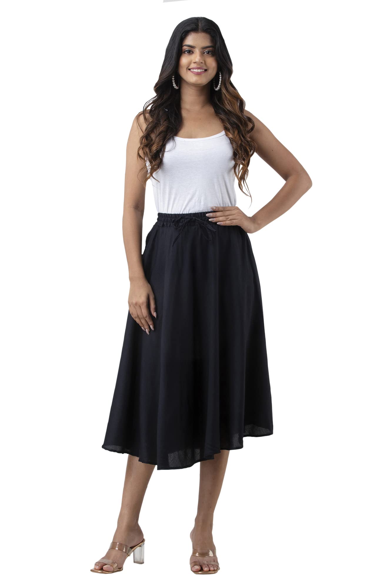 HIMCARE Women's Calf Length Skirt-picture-16