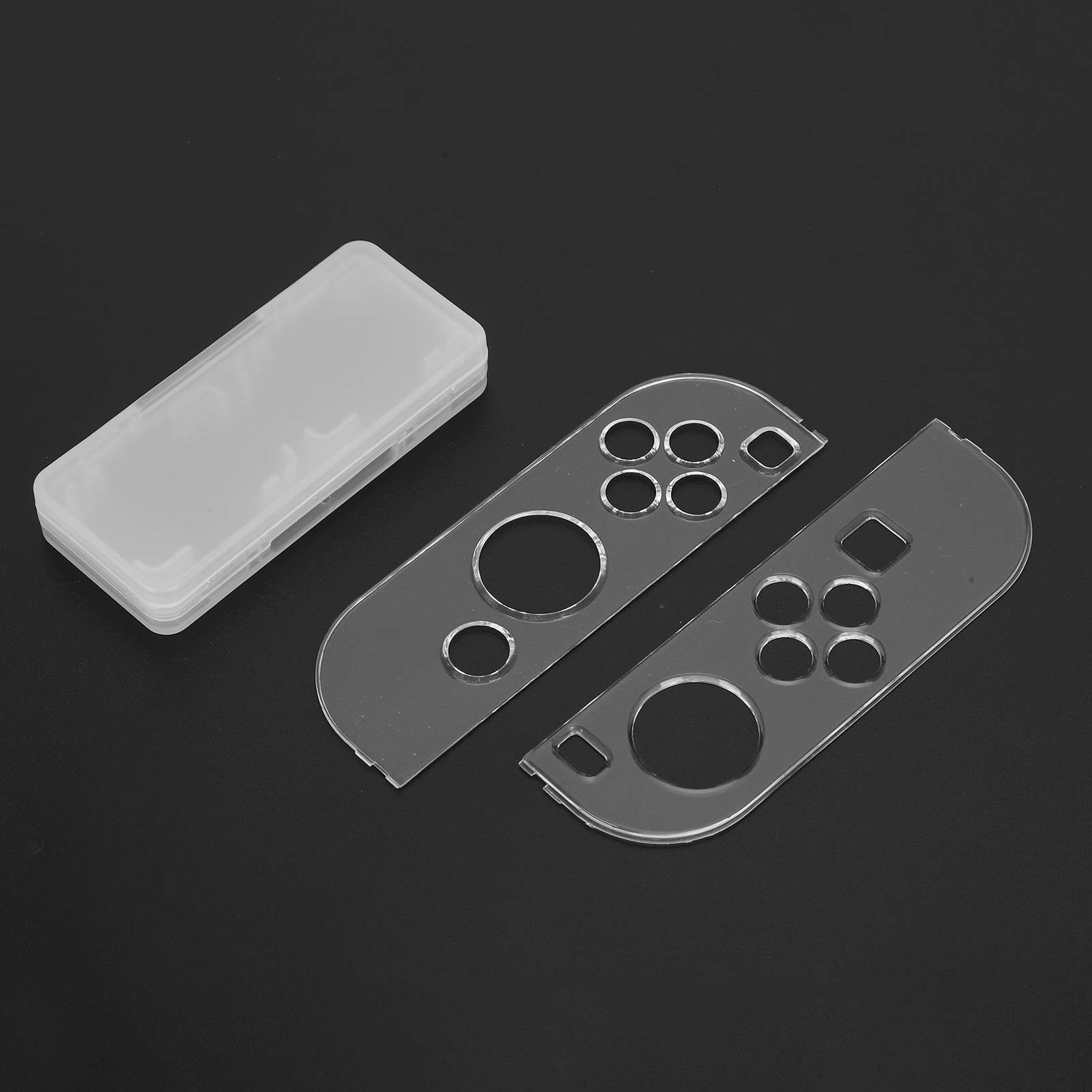 Vomeko Juego de accesorios de juego 14 en 1, bolsa de almacenamiento para Switch, funda protectora transparente de cristal para PC, película protectora de pantalla endurecida,