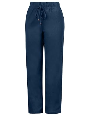 J LOVNY Womens Soft Casual Wide Comfortable Loose Leg Palazzo Pants Plus Size 1X-3X